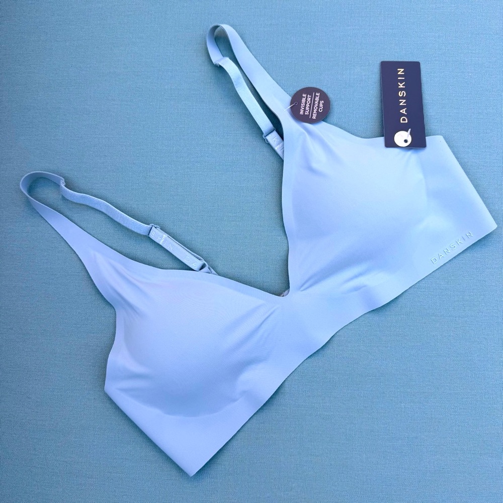 Danskin Bra 27” B/C Gray New